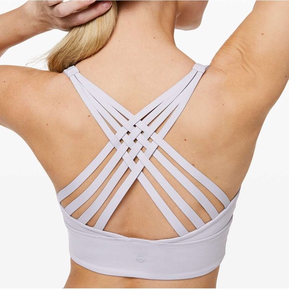 Lululemon Free to Be Moved Bra Silver Lilac 4 - Picture 5 of 5